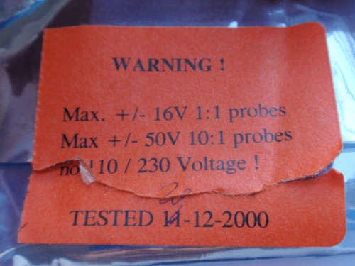 GBDSO Packaging Warning Label